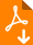 icon pdf download orange